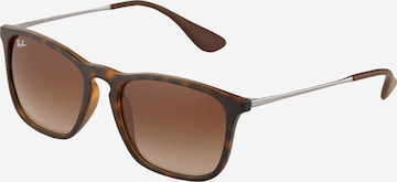 Ray-Ban Zonnebril '0RB4187' in Bruin: voorkant