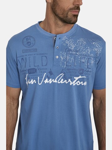 Jan Vanderstorm T-Shirt ' Reidar ' in Blau
