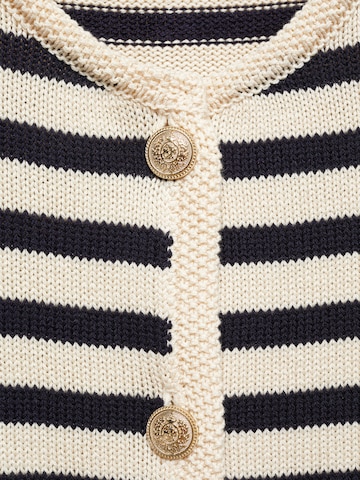 MANGO Knit Cardigan 'ELIOT' in Blue