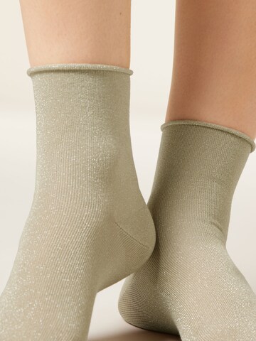 CALZEDONIA Socken in Beige