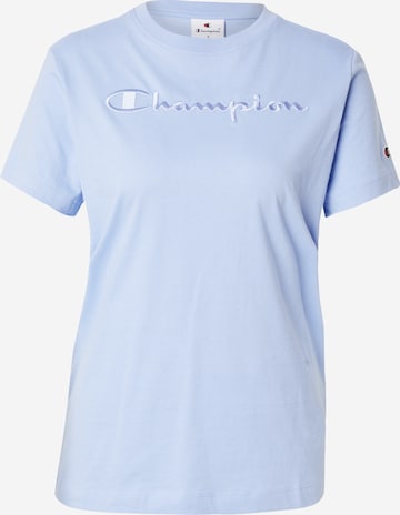 Champion Authentic Athletic Apparel Shirt in Blue: front