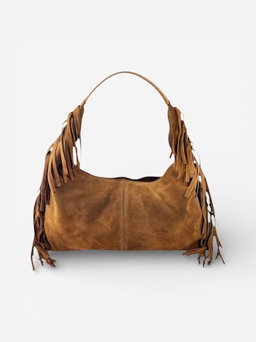 Sac bandoulière 'Belen' Cheval Firenze en beige : devant