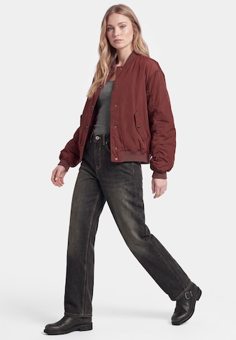 DreiMaster Vintage - Chaqueta de entretiempo en rojo