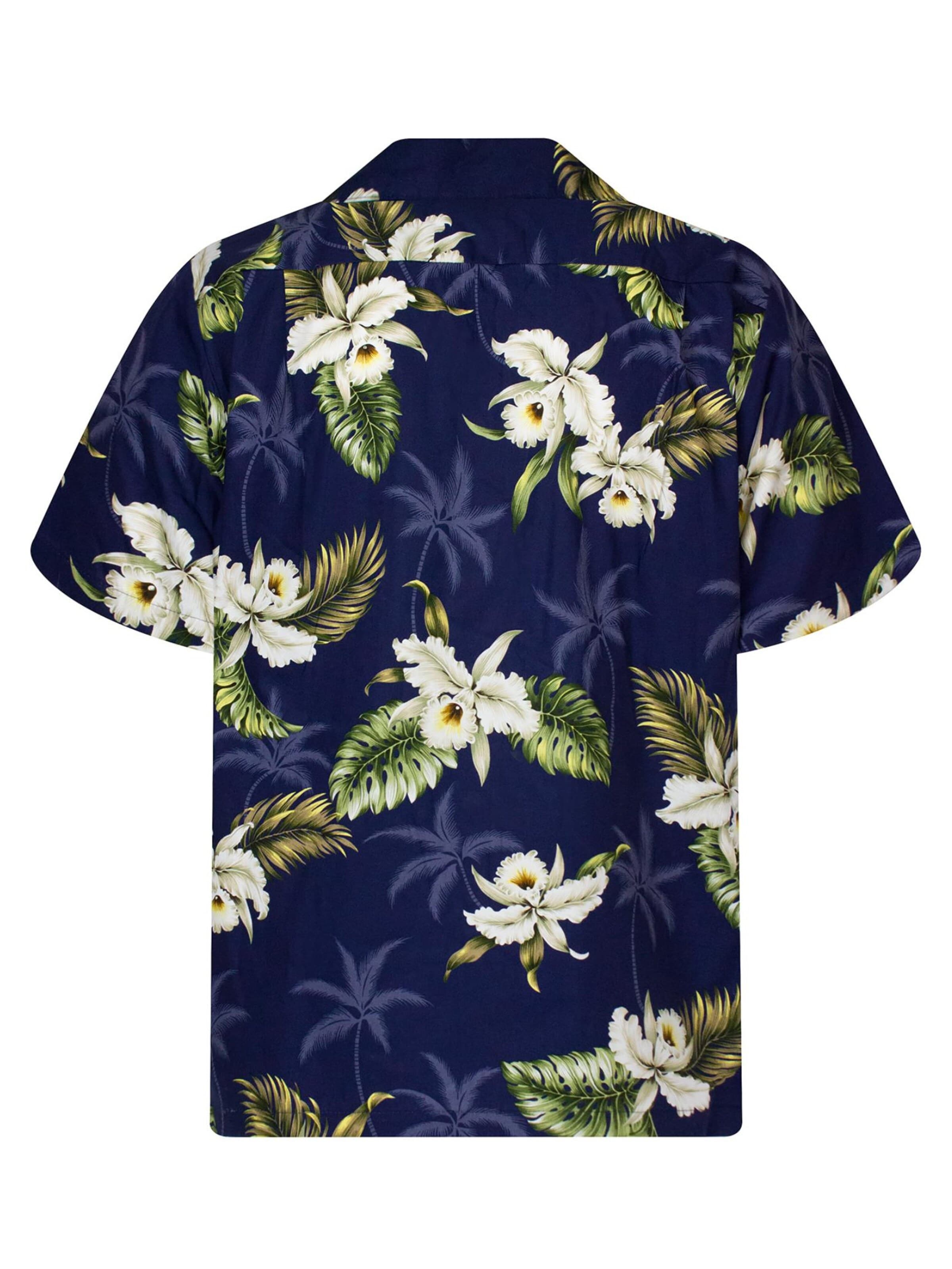 KY's Regular fit Button Up Shirt 'Enzian' in Blue