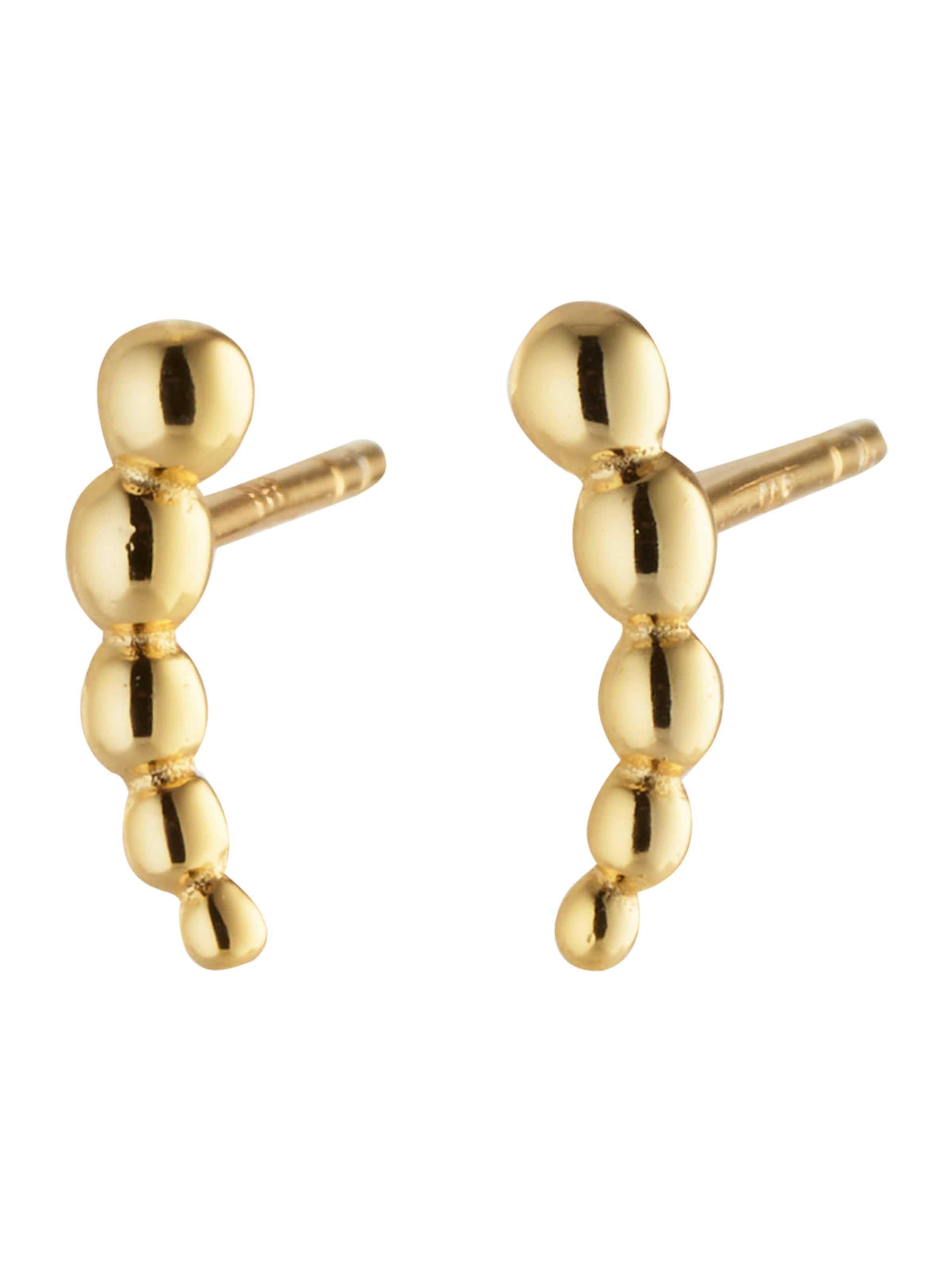 Glanzstücke München Oorbellen in Goud: voorkant