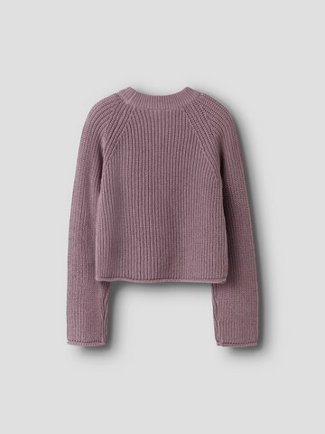 NAME IT Pullover 'NKFVENJA' i lilla