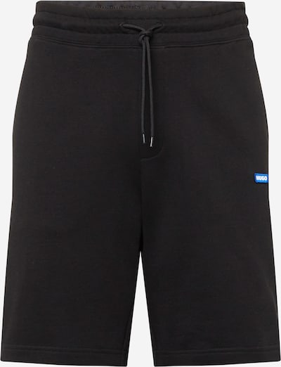 HUGO Blue Kalhoty 'Nasensio' - modrá / černá / bílá, Produkt