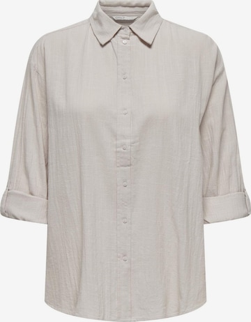 ONLY Blouse in Beige: voorkant
