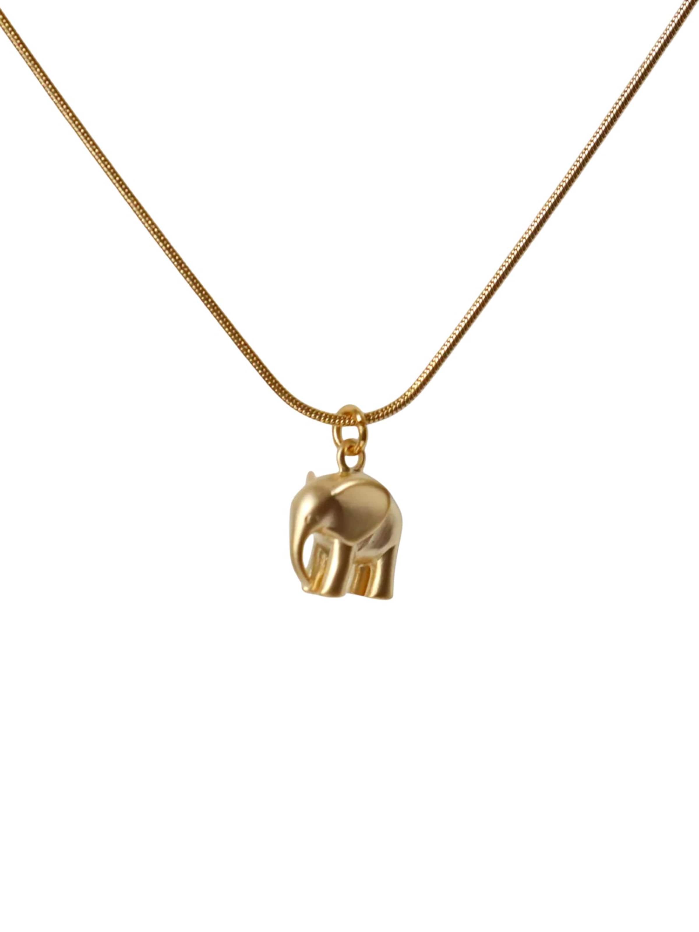 Fräulein Wunder Necklace 'Elefant' in Gold