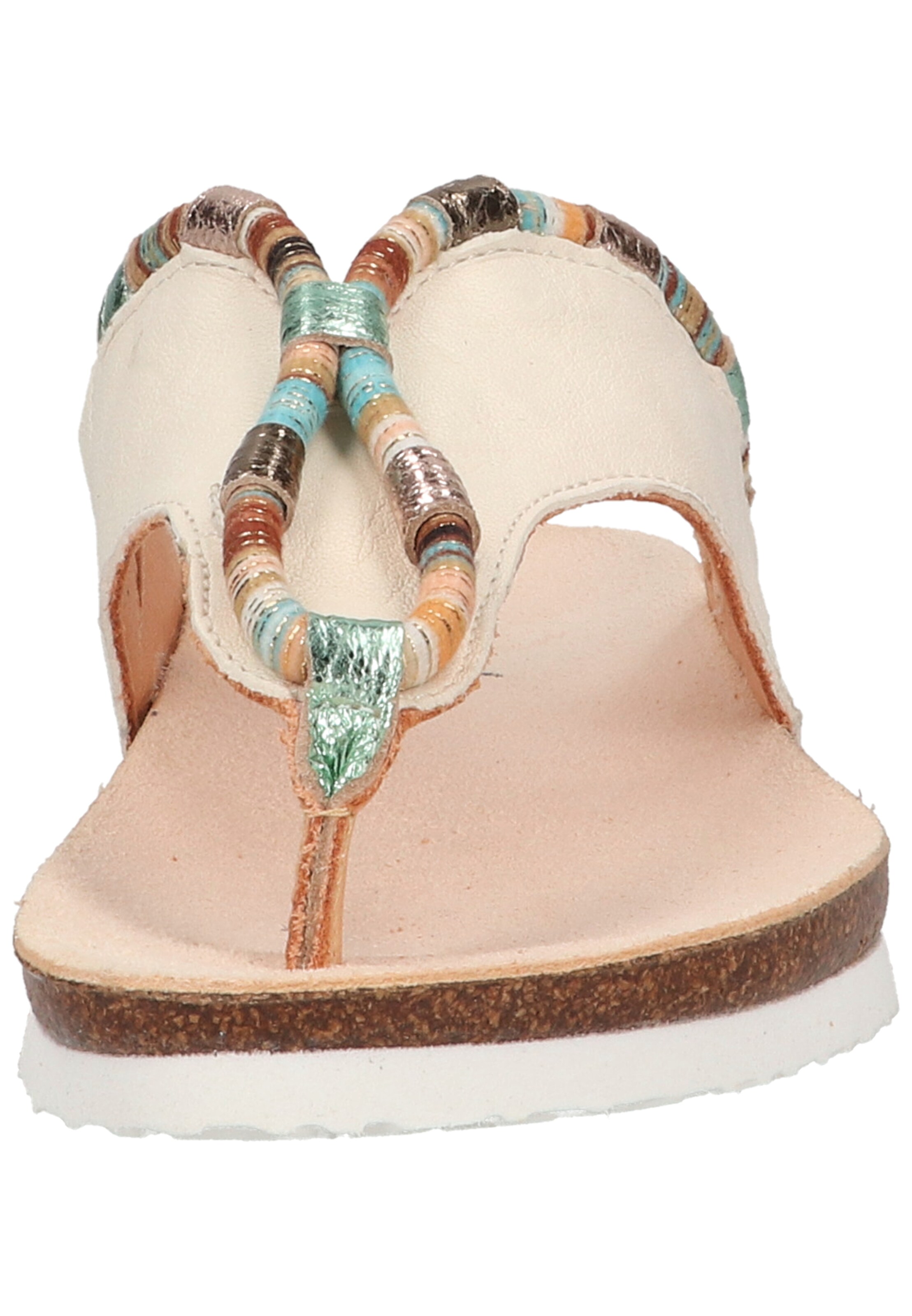 THINK! T-Bar Sandals 'Julia' in Beige