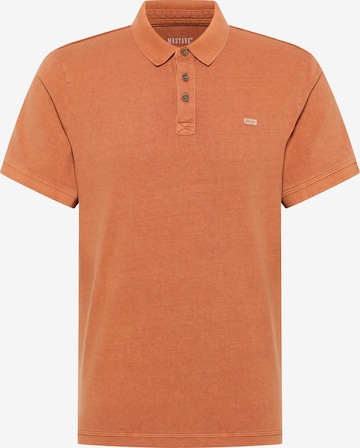 MUSTANG Poloshirt in Orange: predná strana