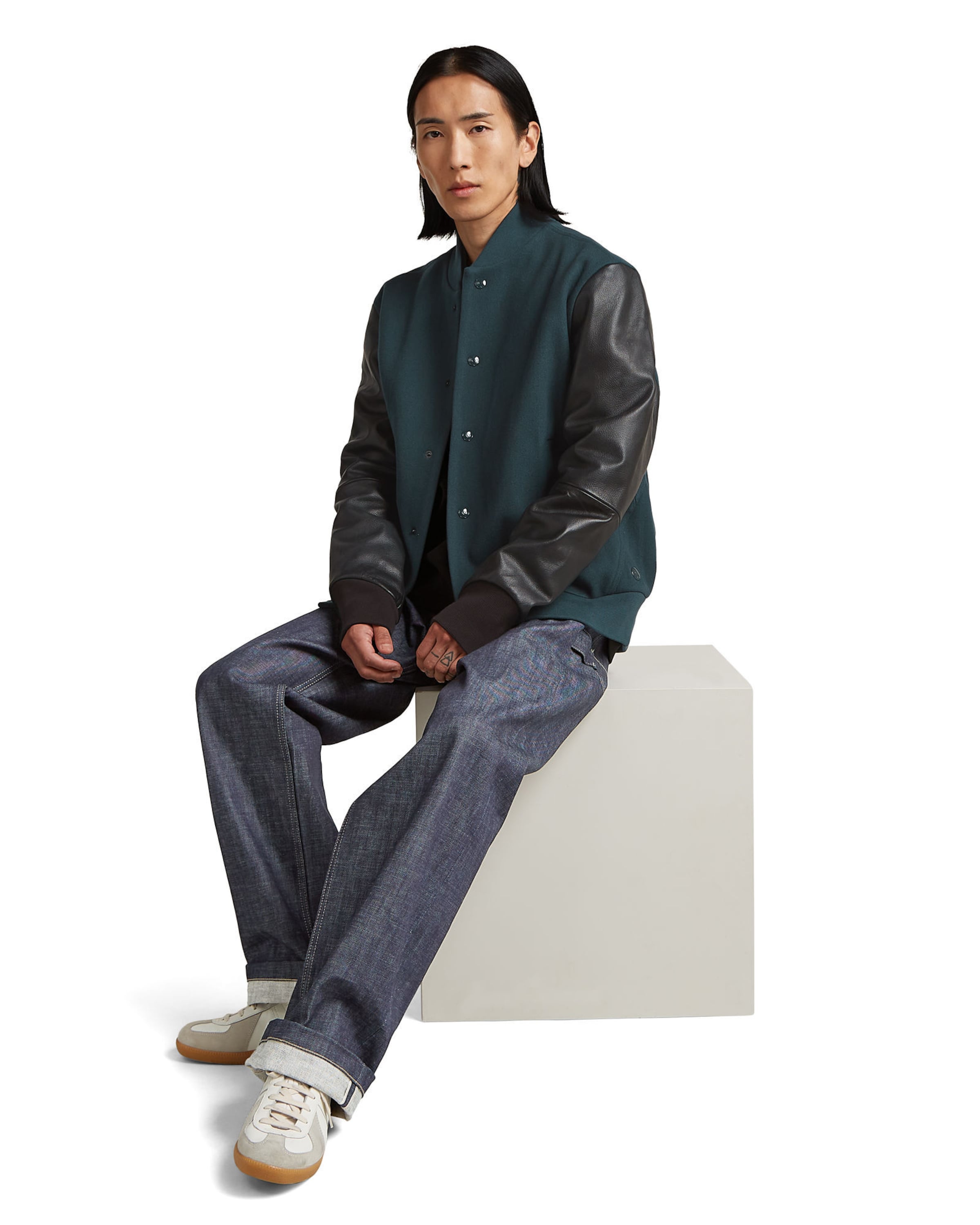 G-STAR Jacke 'MN Premium' in Blau