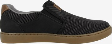 Rieker Спортни обувки Slip On в черно