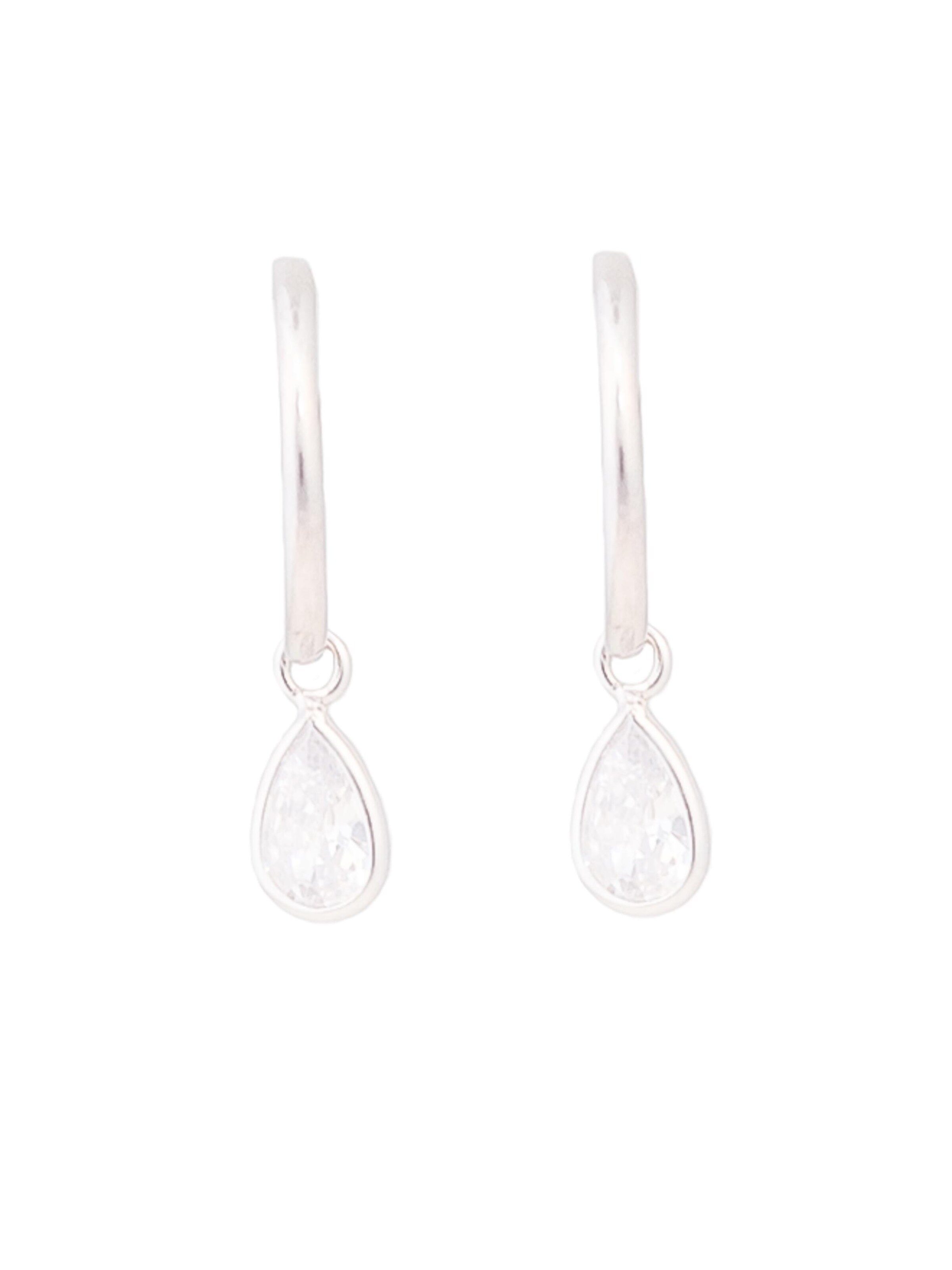 Luxenter Oorbellen 'Essential' in Zilver: voorkant