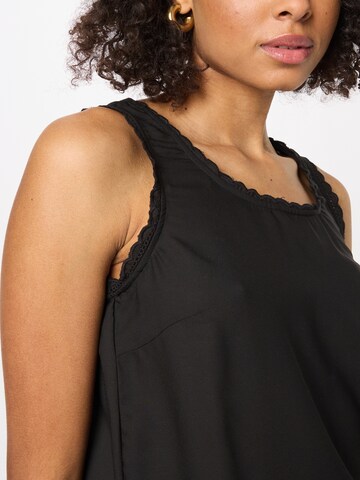 Top 'VERA' di PIECES in nero