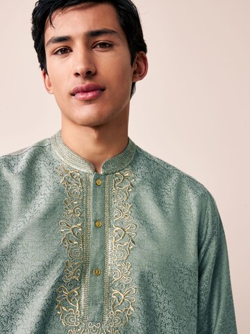 Next Comfort fit Button Up Shirt in Green
