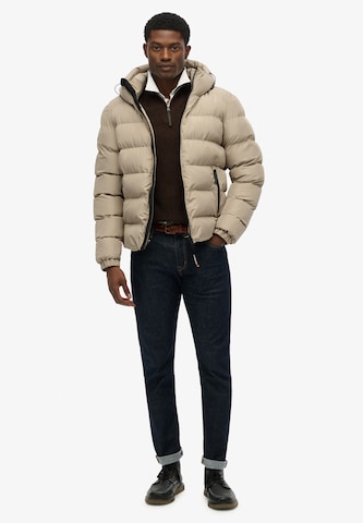 Superdry Winterjas in Beige