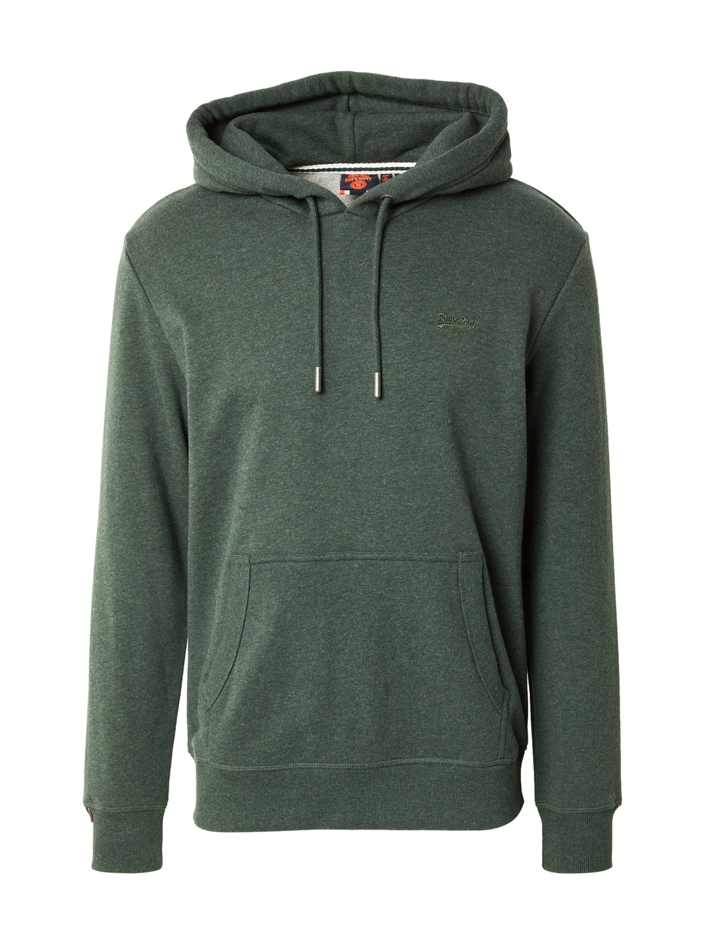 Superdry Sweatshirt 'Essentials' in Green: front