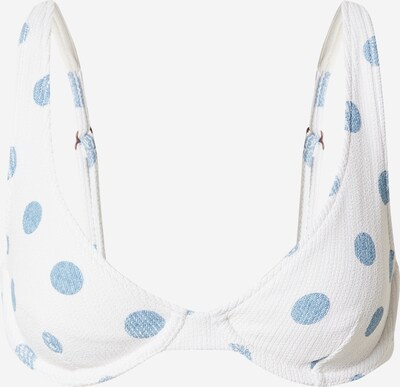 Sutien costum de baie BILLABONG pe albastru deschis / alb, Vizualizare produs