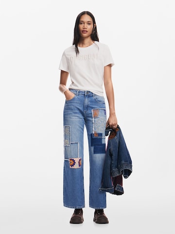 Desigual Loosefit Džíny – modrá