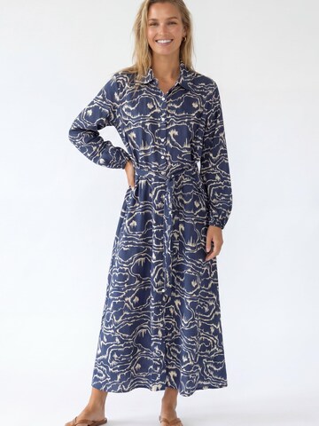 Shop Karey Shirt dress 'Marea' in Blue