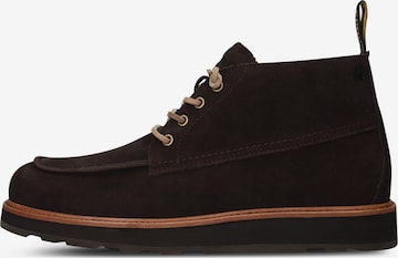 Boots stringati 'PERIDO ASHER MID' di BLACKSTONE in marrone: frontale
