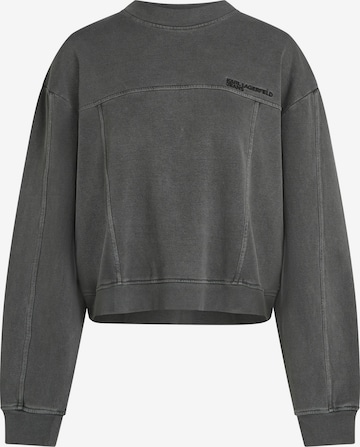 KARL LAGERFELD JEANSSweater majica - siva boja: prednji dio