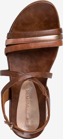 MARCO TOZZI Sandaler med rem i brun