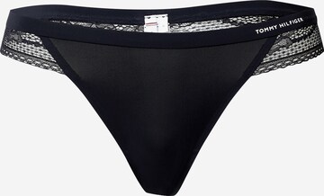 Tommy Hilfiger Underwear Regular Thong in Blue: front