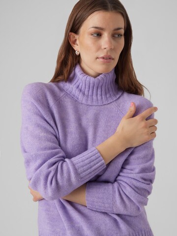 VERO MODA Sweater 'DANIELA' in Purple