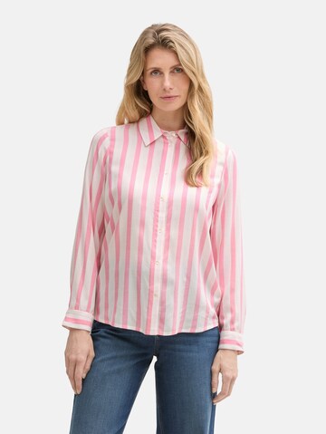 Chemisier TOM TAILOR en rose : devant