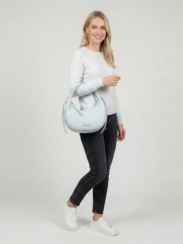 Poche ventrale 'TAS Kate' Tamaris en bleu : devant