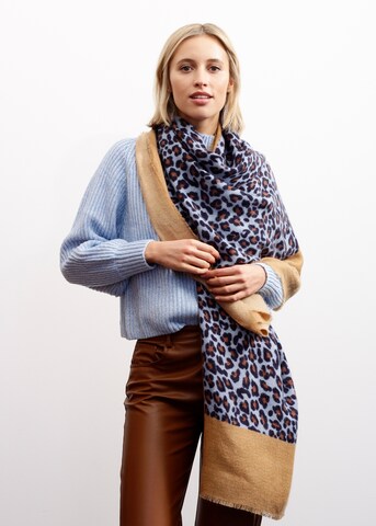 CODELLO Scarf in Blue: front