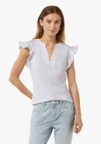 comma casual identity Shirt in White: front