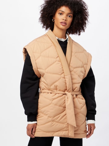 Gilet di SCOTCH & SODA in beige: frontale