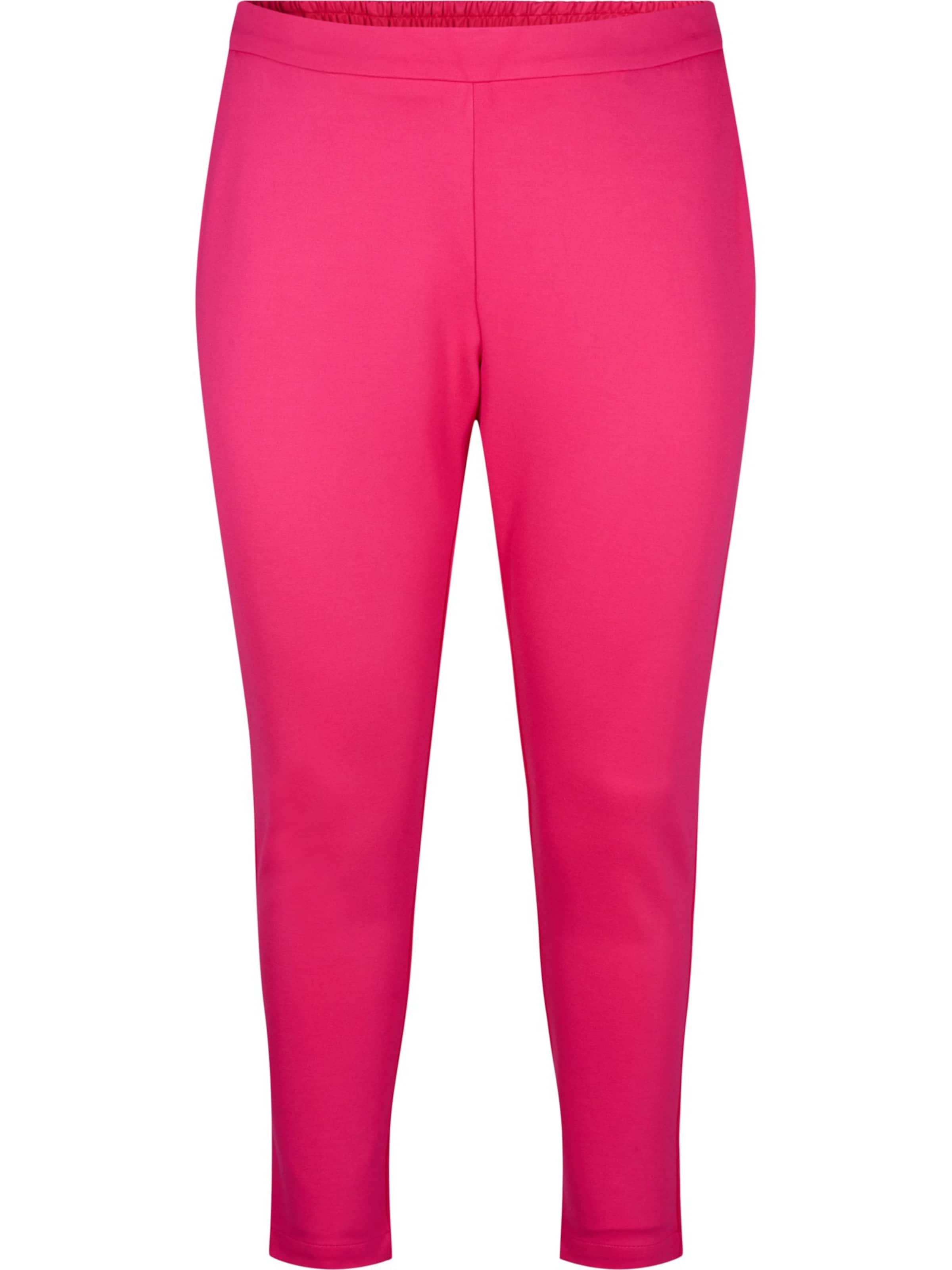 Slimfit Pantaloni 'JMADDIE' di Zizzi in rosa: frontale