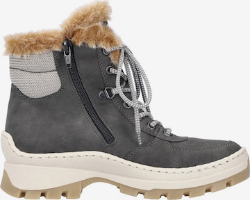 Rieker Lace-up boot in Grey
