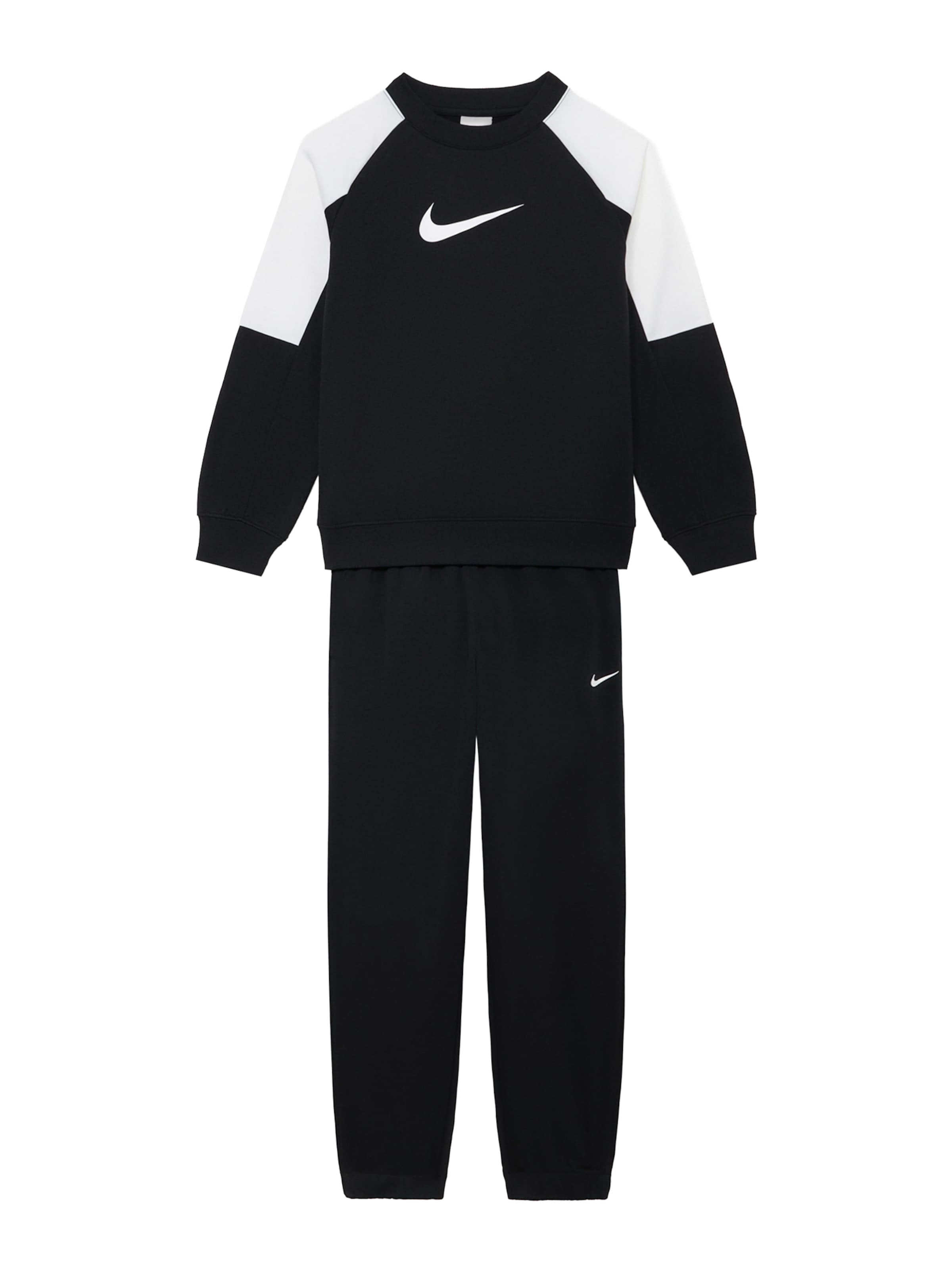 Nike Sportswear Joggingová souprava – černá: přední strana