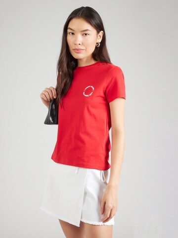 Maglietta di Tommy Jeans in rosso: frontale