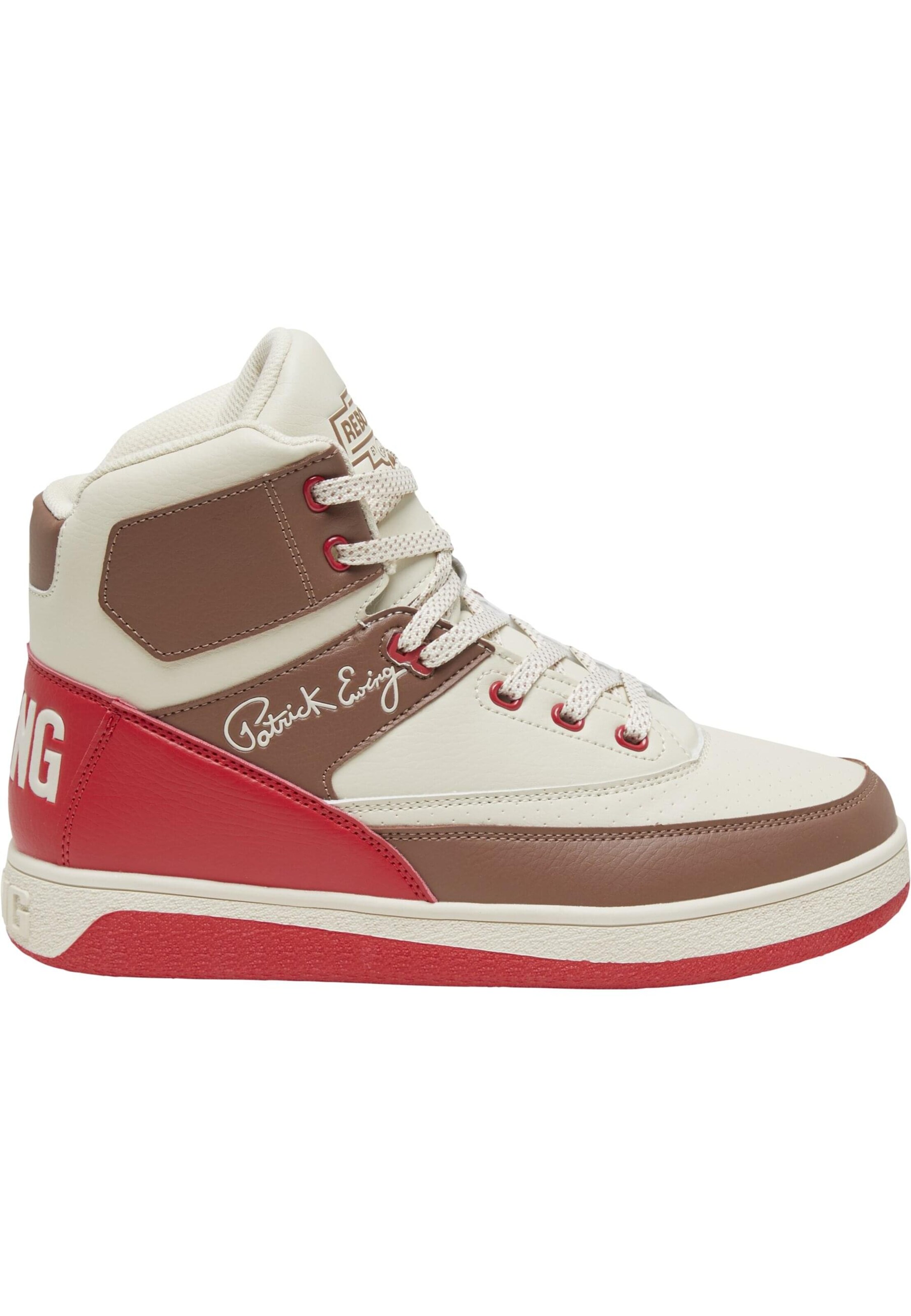 Ewing High-Top Sneakers 'Rebound' in Beige