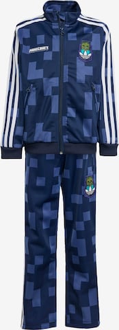 mėlyna ADIDAS ORIGINALS Treningas 'X Minecraft Firebird Tracksuit': priekis