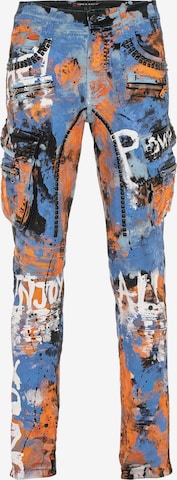 CIPO & BAXX Regular Jeans in Blauw: voorkant