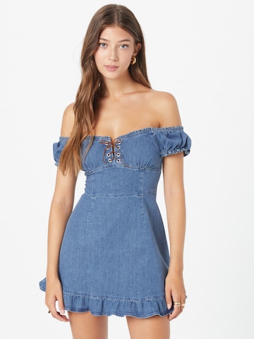 BDG Urban Outfitters Dress 'ANYA' in Blue: front