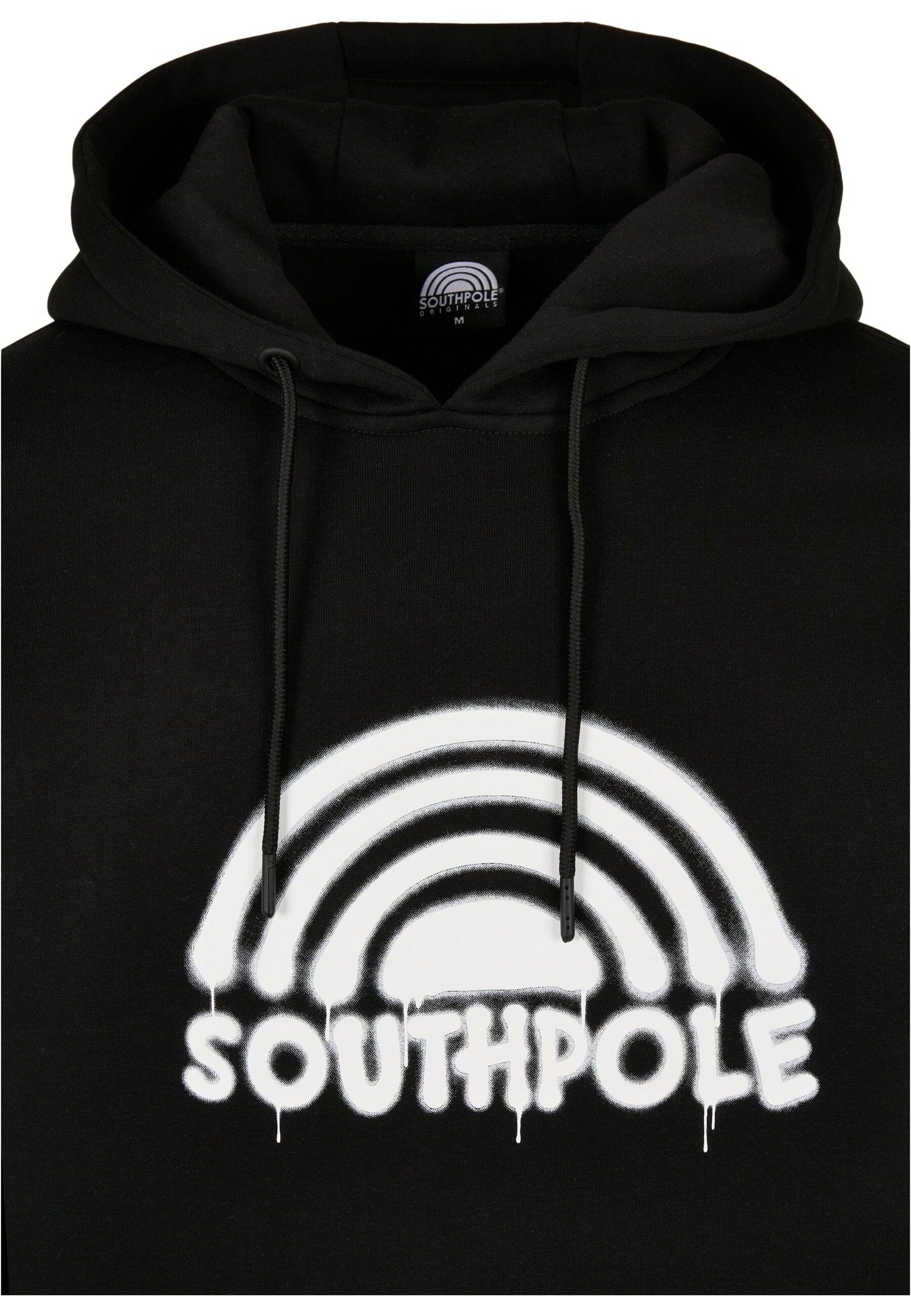 SOUTHPOLE Суичър в черно
