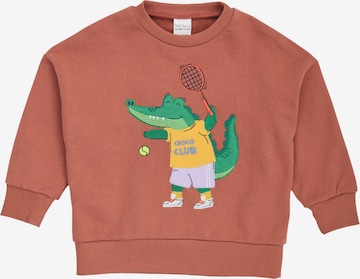 Fred's World by GREEN COTTON Sweatshirt in Brown: front