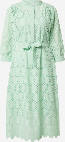 KAREN BY SIMONSEN Shirt dress 'Lulia' in Green: front