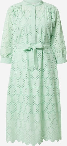 KAREN BY SIMONSEN Shirt Dress 'Lulia' in Green: front