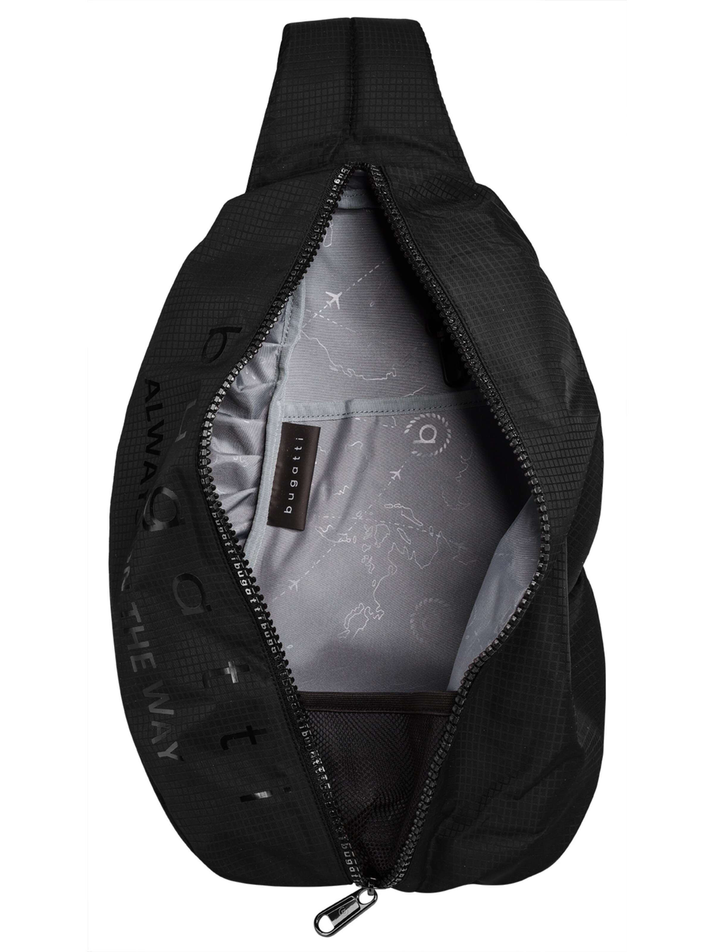 Sacs banane 'LETTER'S' bugatti en noir