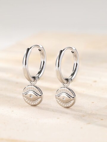 Orecchini 'Lucky Gaze' di Hey Happiness in argento
