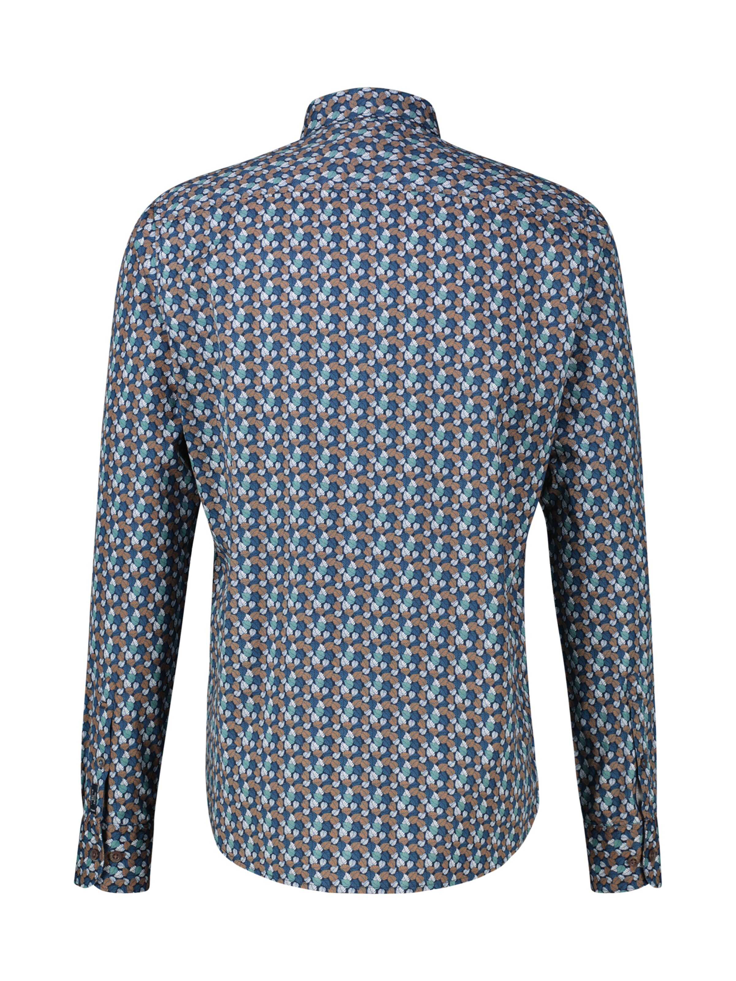 LERROS Regular fit Button Up Shirt in Brown